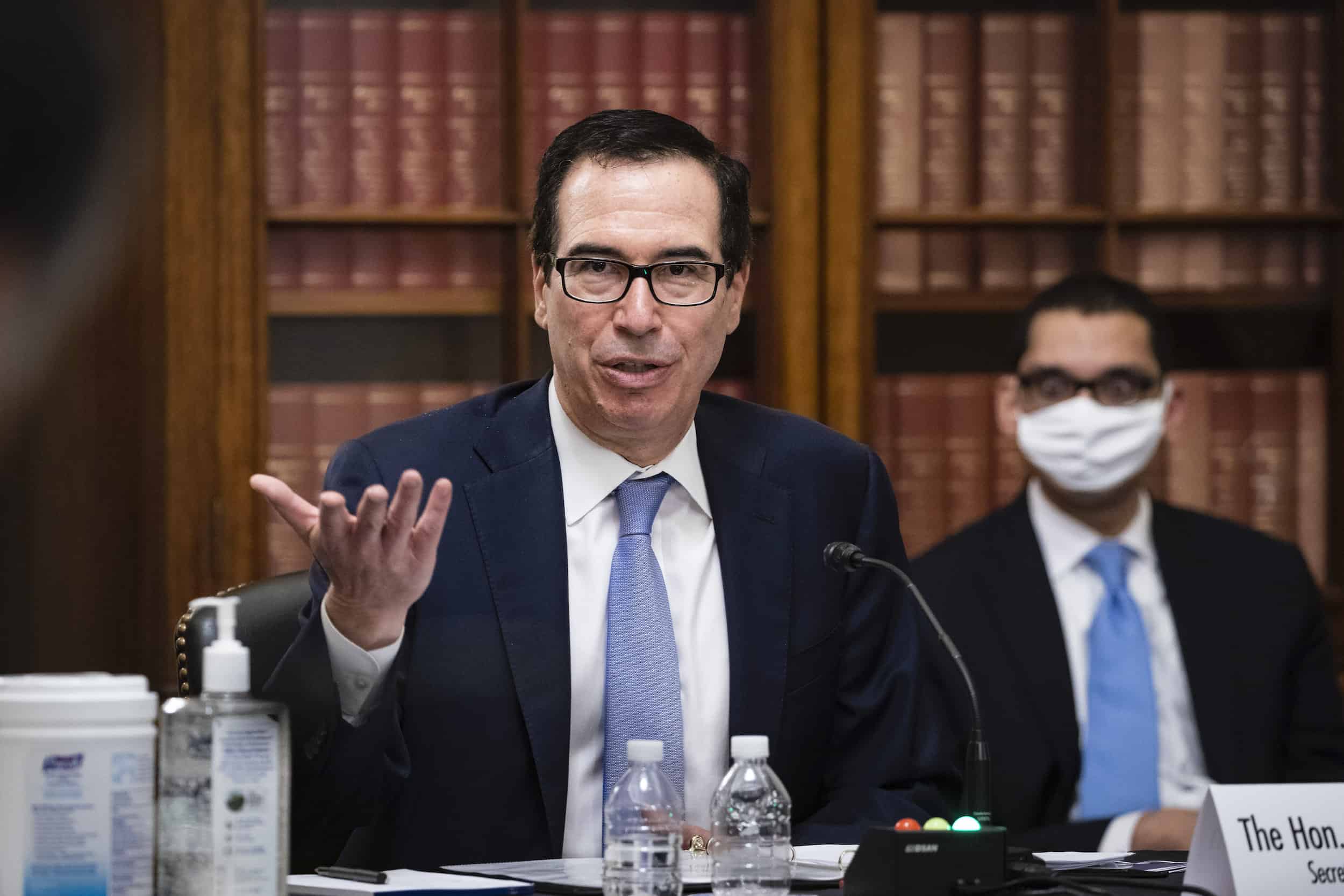 Steven Mnuchin Says GOP Coronavirus Relief Package Will Be Released Monday