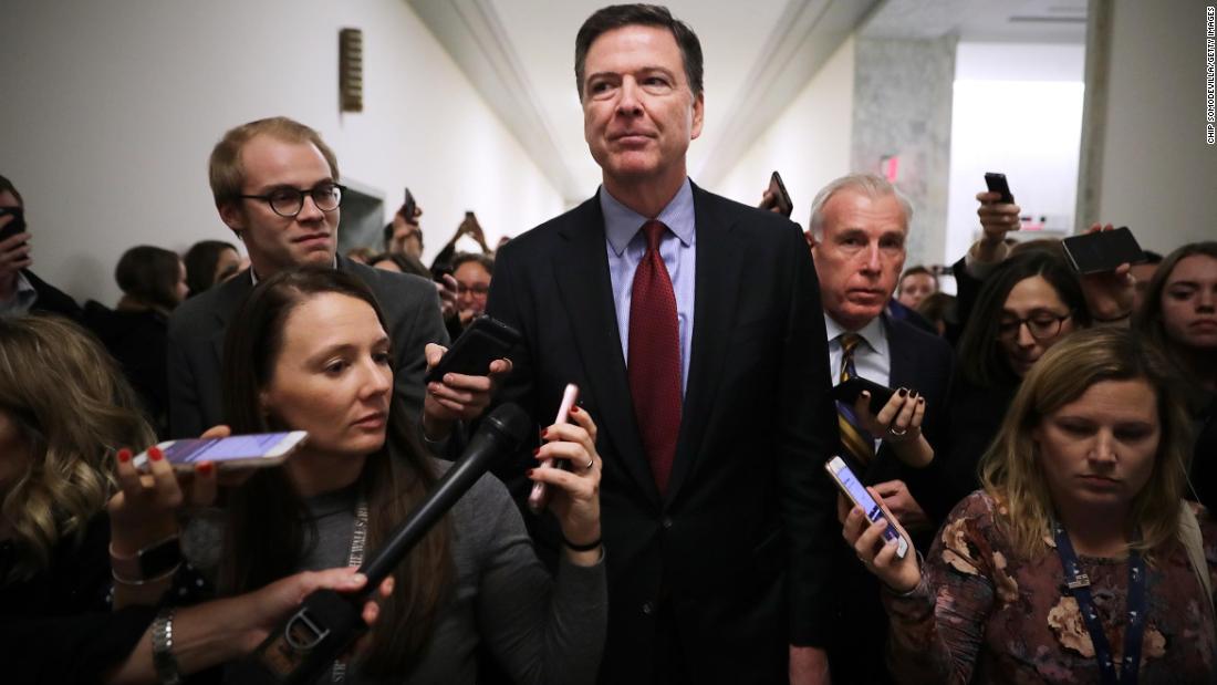 Comey said that he has no idea about Barr's allegations