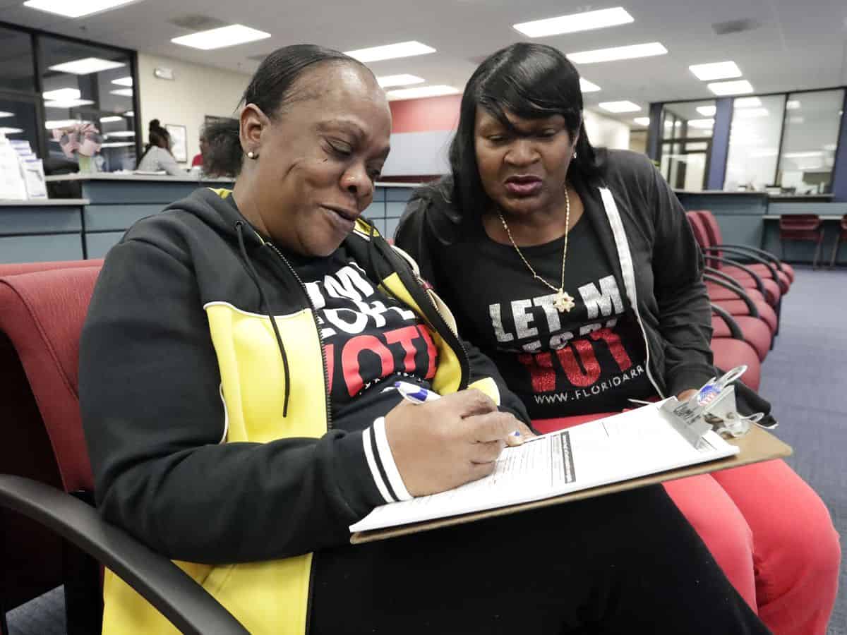 Ex-felons in Florida to expect speed payments for the deadline of the registration