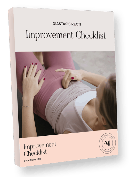 Diastasis Recti Improvement Checklist