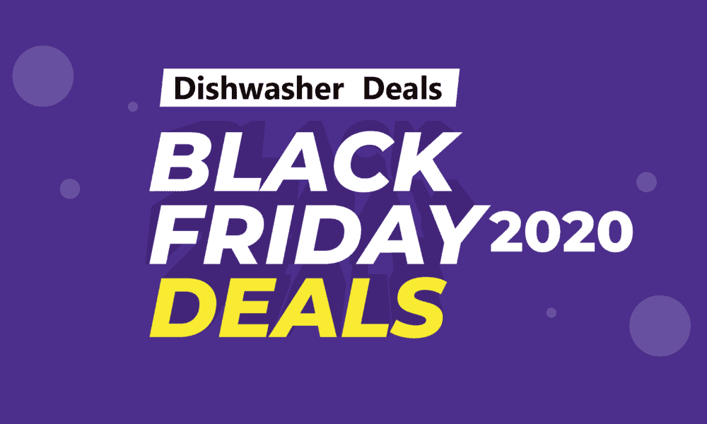 black friday deals dishwashers