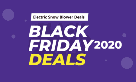 Electric Snow Blower Black Friday Deals(2020) On Amazon