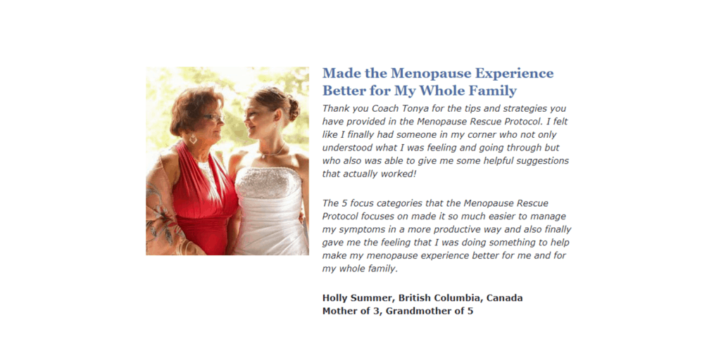 Menopause Rescue Protocol customer reviews