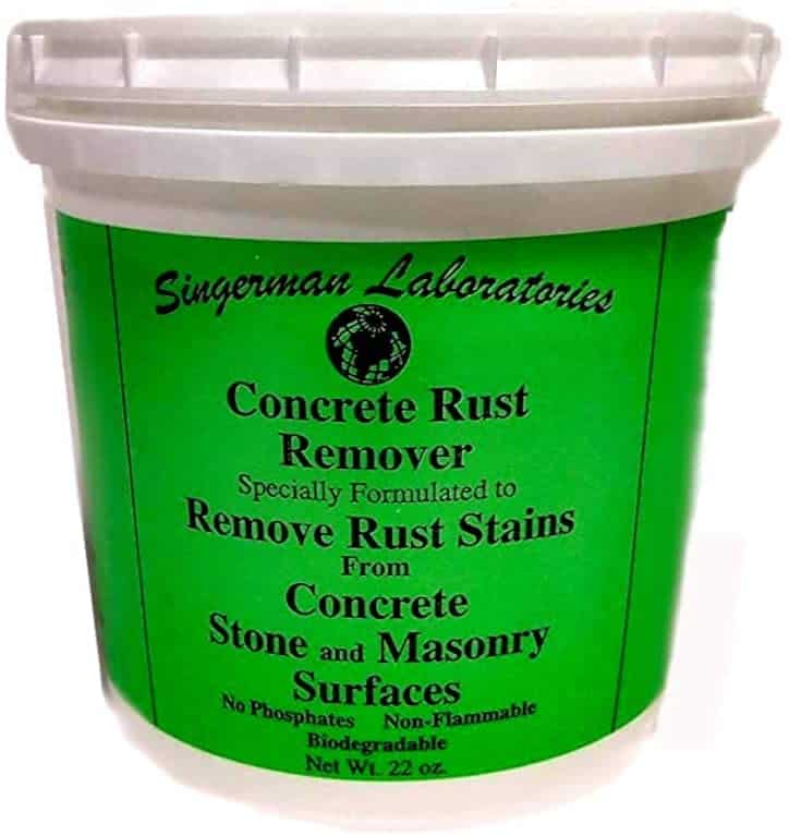 Singerman Laboratories Rust Remover for concrete