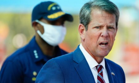 Gov.-Brian-Kemp-Faces-Criticism-After-Attending-White-House-Party