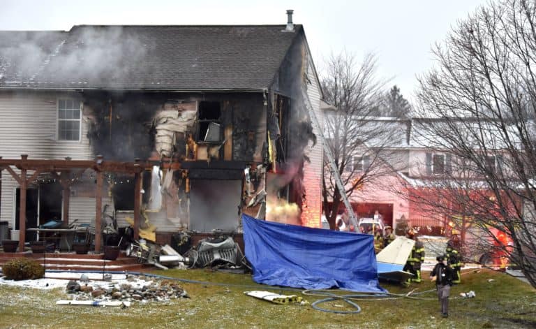 Family Of 5 Escape After Plane Crashes Into Their Home In Michigan