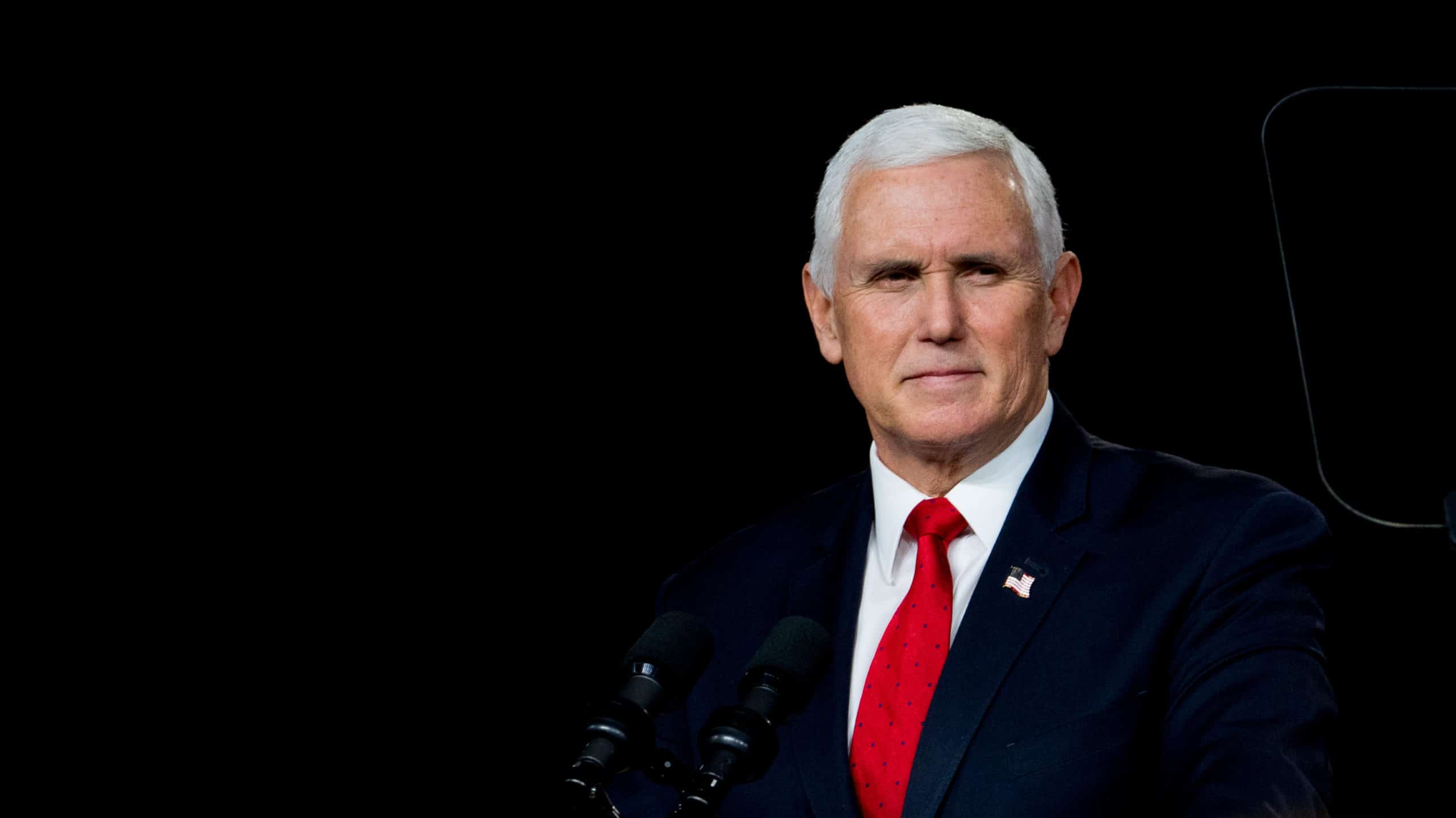 Vice President Mike Pence Campaigns In Georgia For Republican Senate Candidates