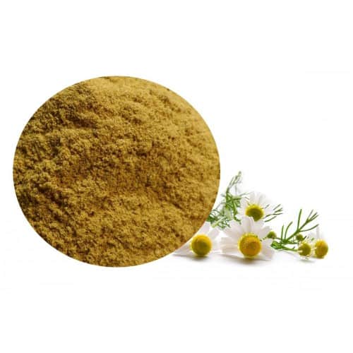 Chamomile flower powder