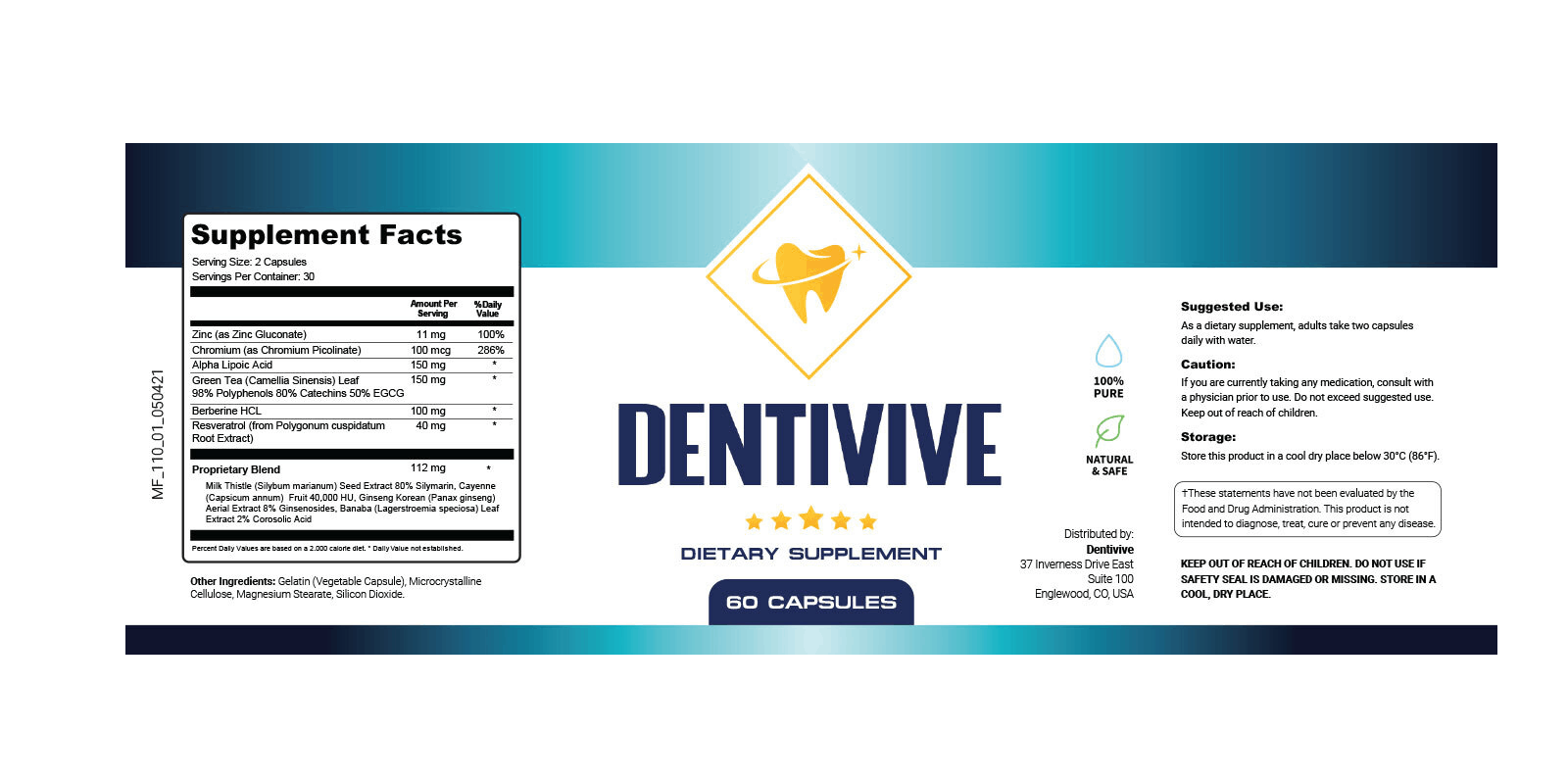 DentiVive Dosage