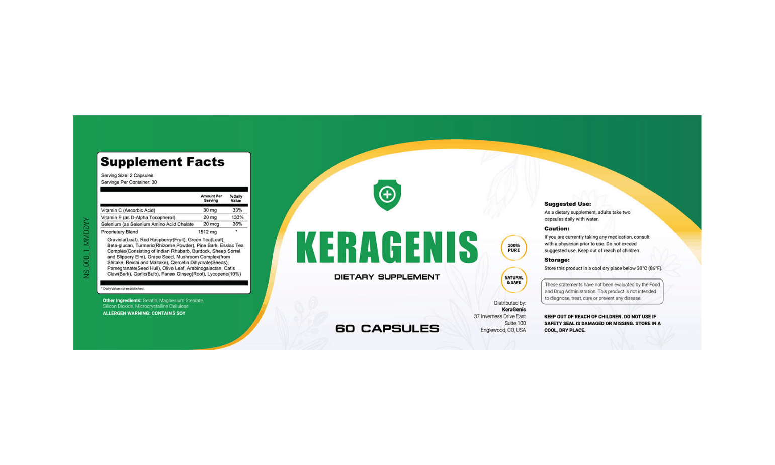 KeraGenis dosage