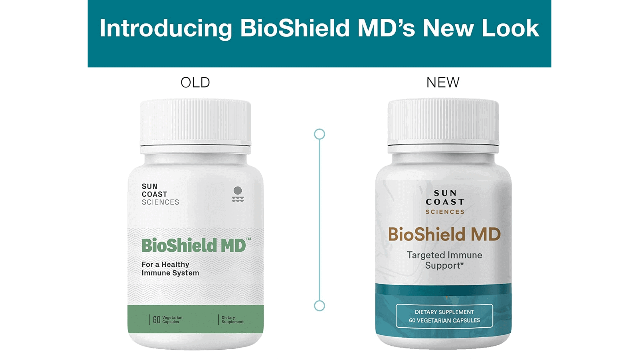 BioShield MD ظاهر جدید و قدیمی