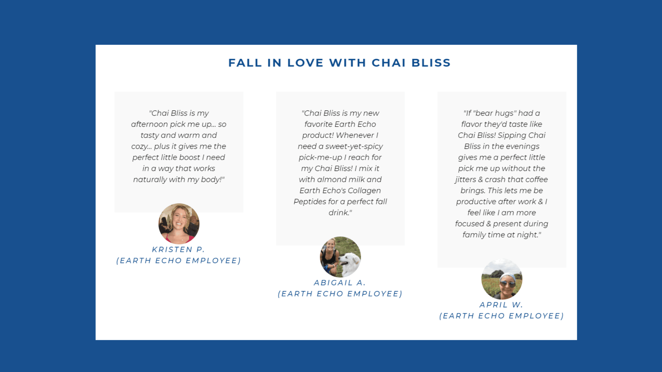 Chai Bliss Customer Reviews