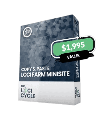 The Loci Cycle Bonus-Bonus #4: Crypto Loci Farm Minisite Builder