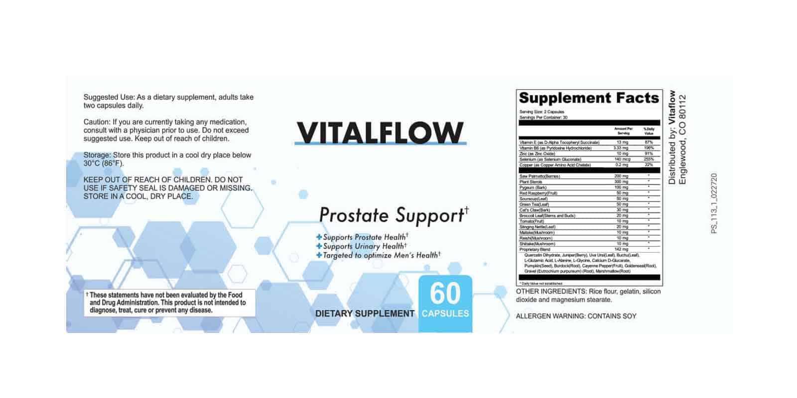 VitalFlow Dosage