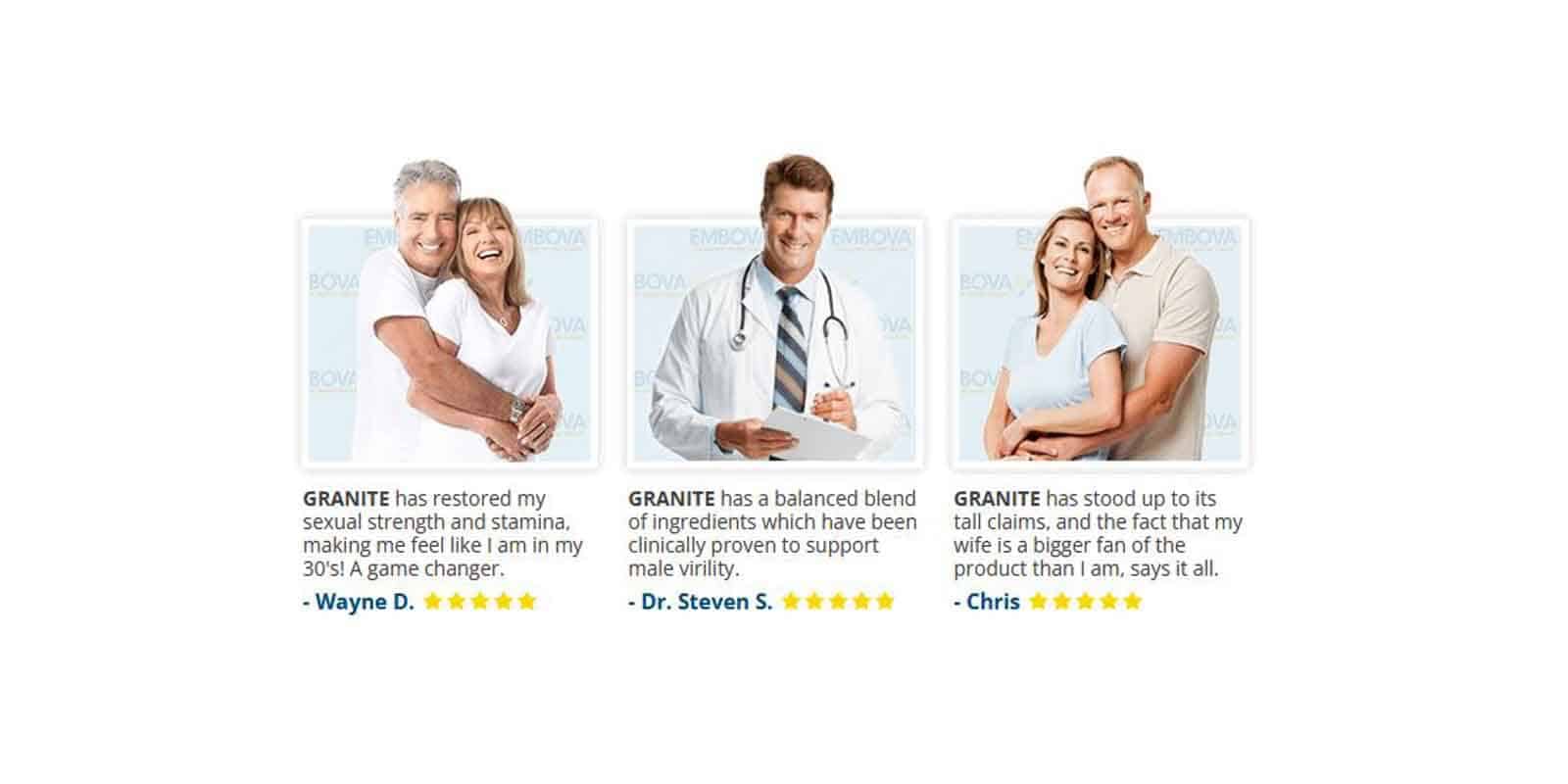 Granite Male Enhancement Customer reviews