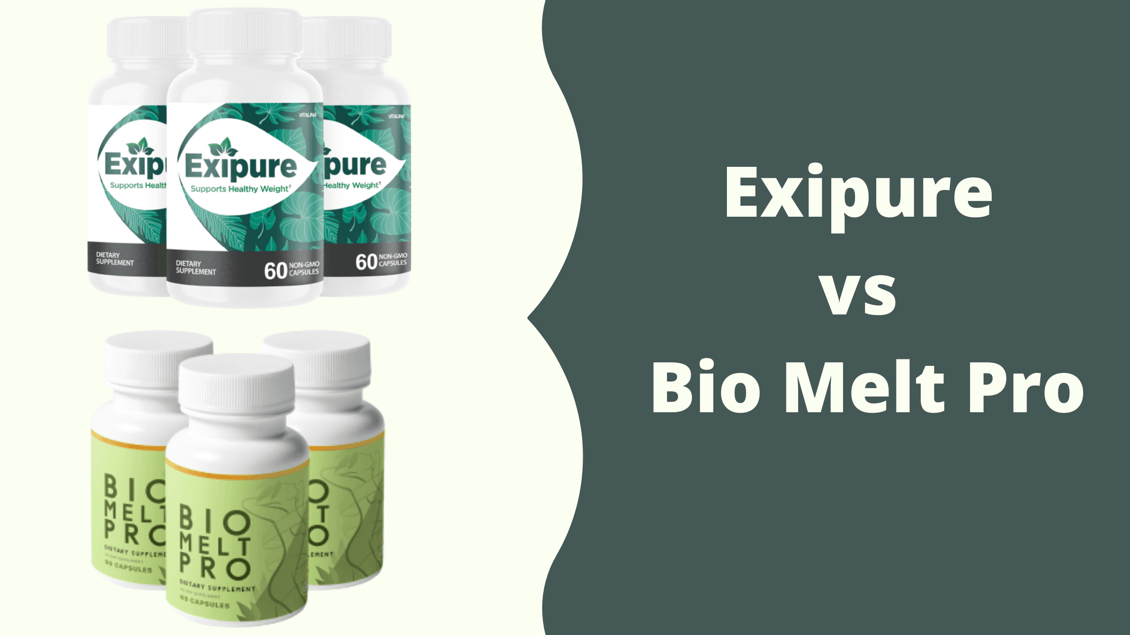 Exipure vs Bio Melt Pro Supplement