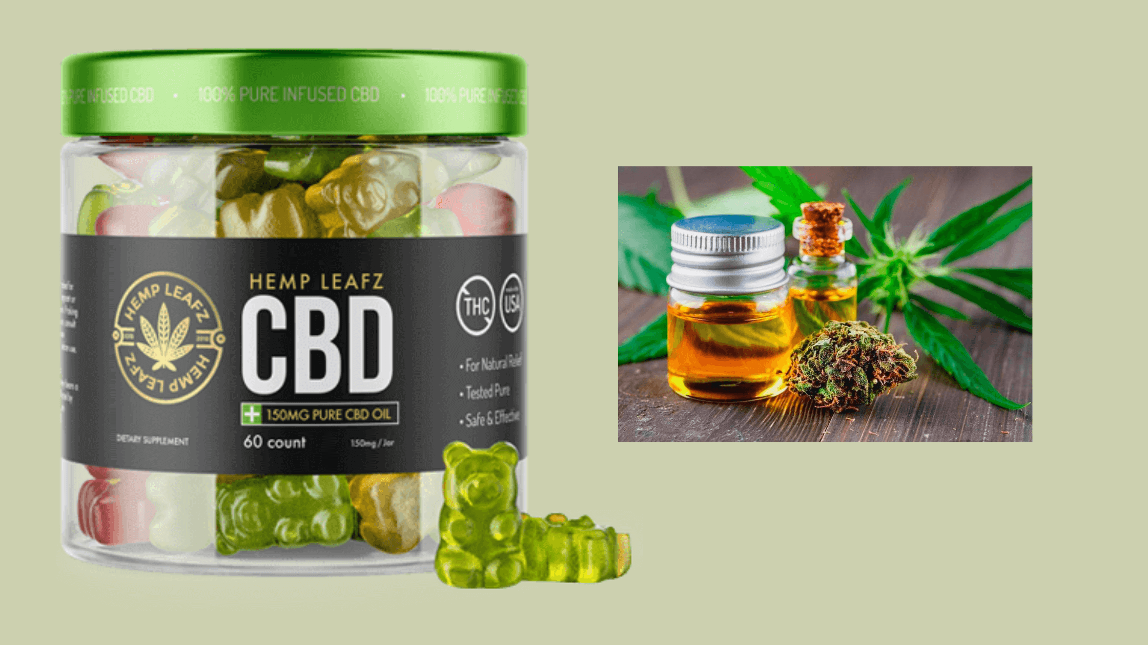Hemp Leafz CBD Gummies ingredients