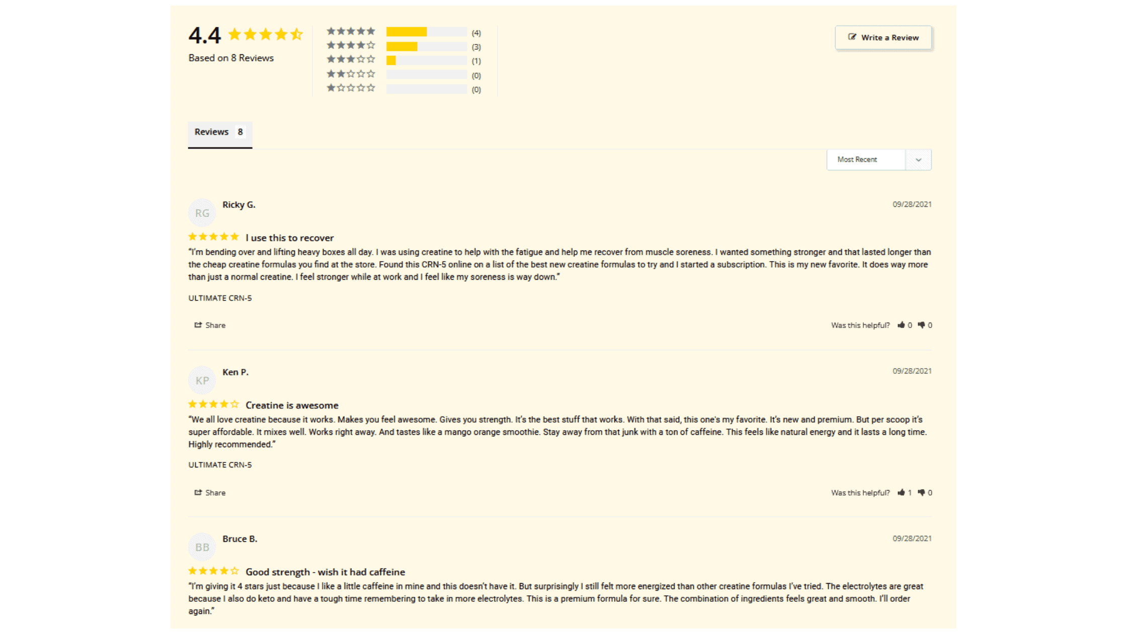 Ultimate CRN-5 Customer reviews 