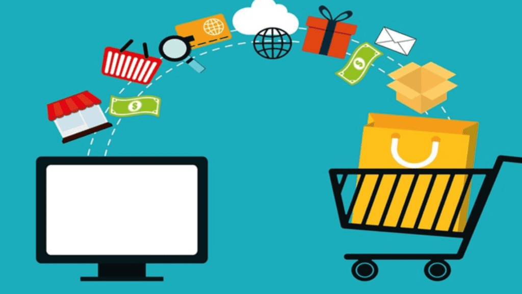 US Retail E-commerce Sales Shar