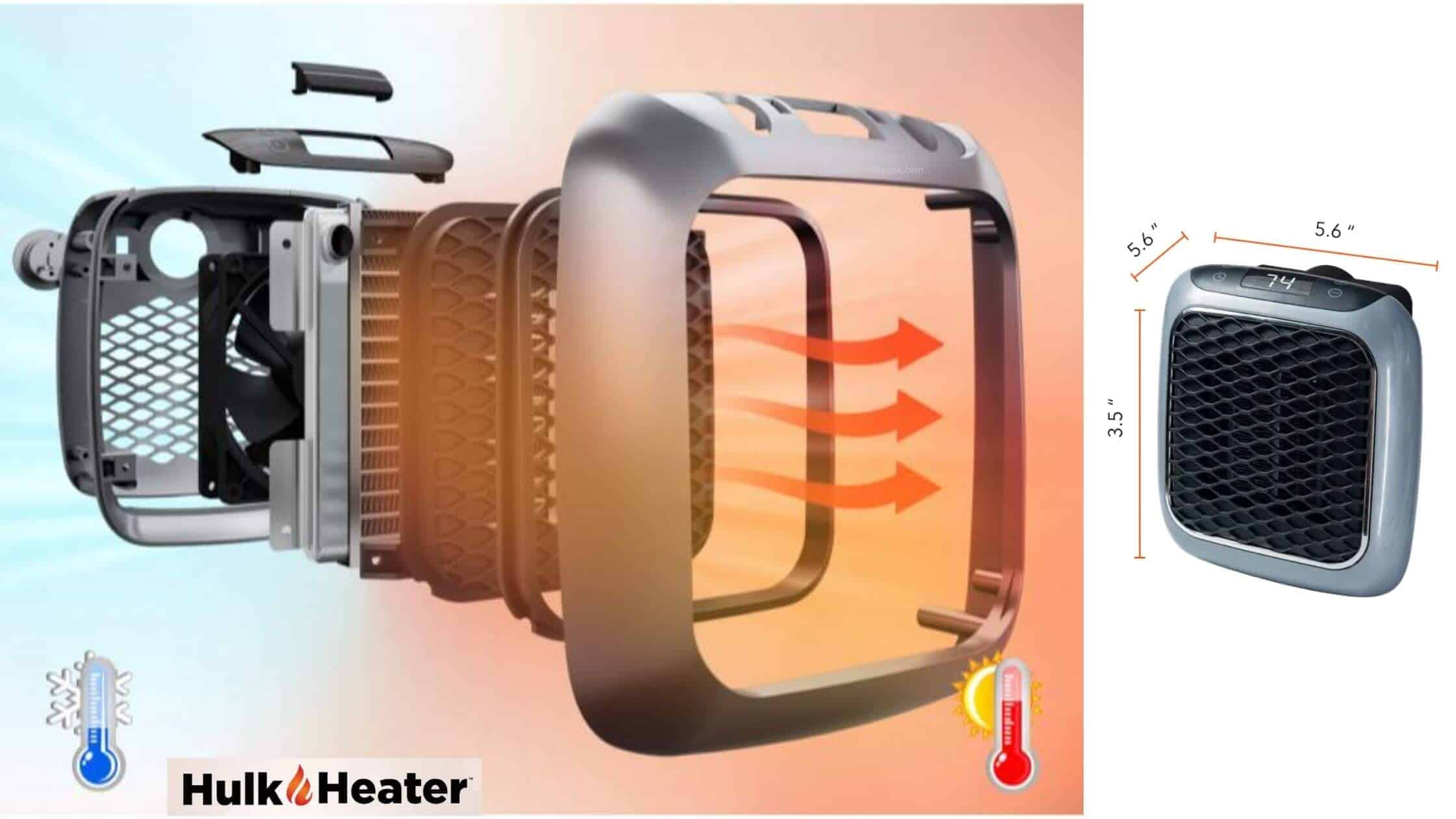 Hulk Heater Features