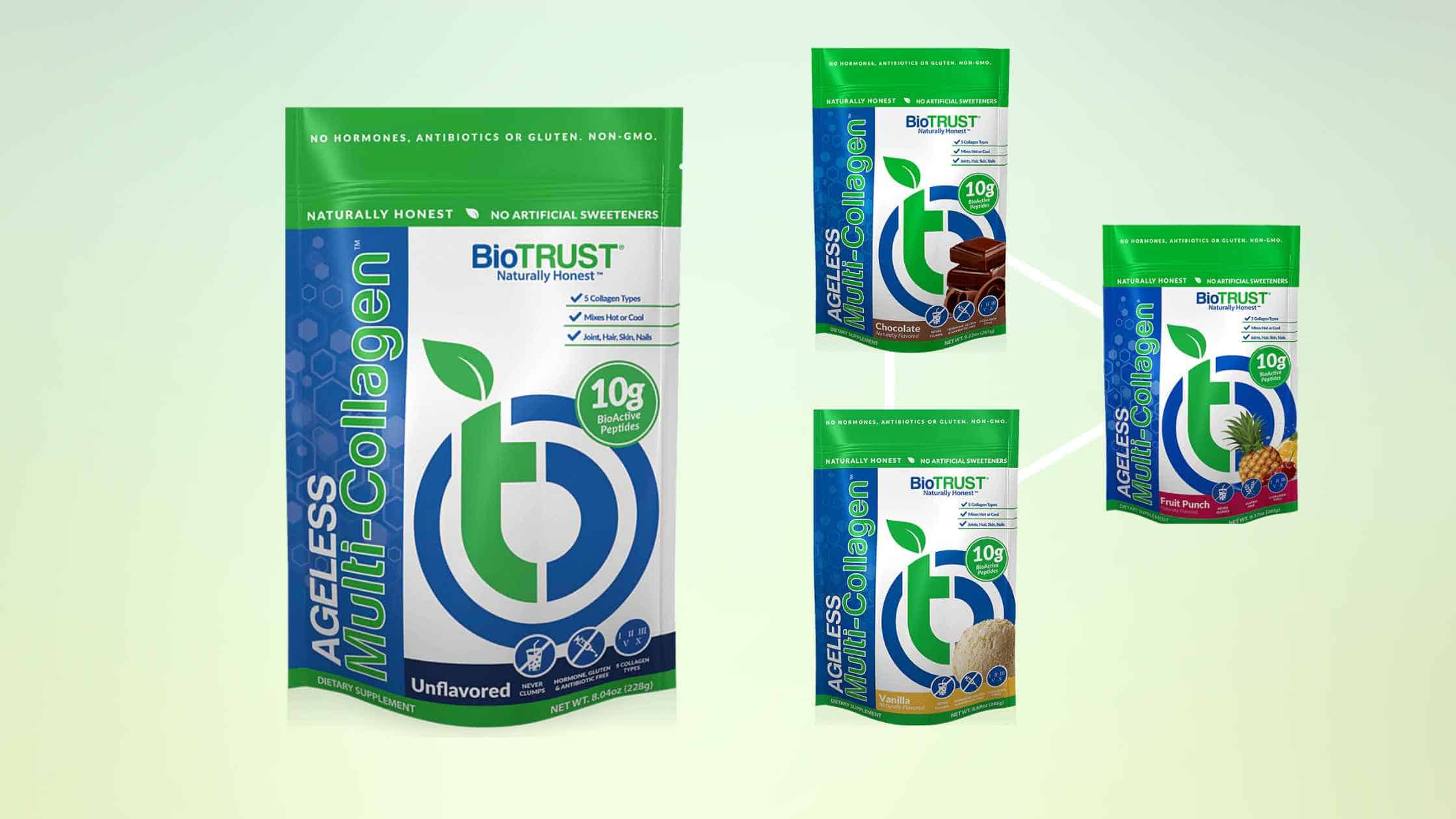 Biotrust Ageless Multi Collagen Supplement