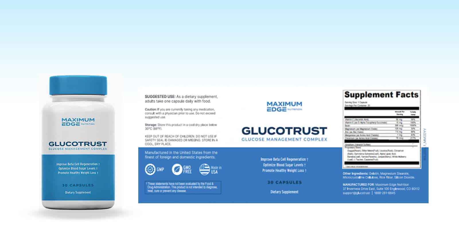 GlucoTrust Supplement Dosage