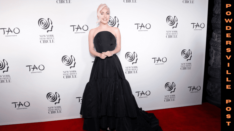 Lady Gaga Dazzles In A Black Bustier Gown As She Leads The Stars At 2022 New York Film Critics Circle Award Festival