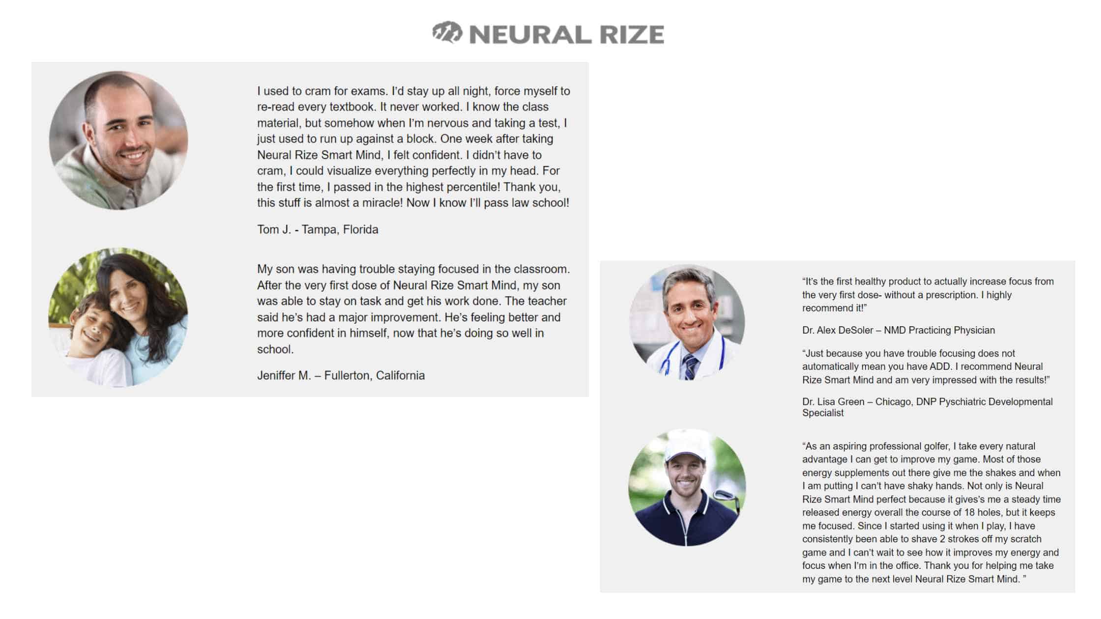 نظرات مشتریان Neural Rize Smart Mind