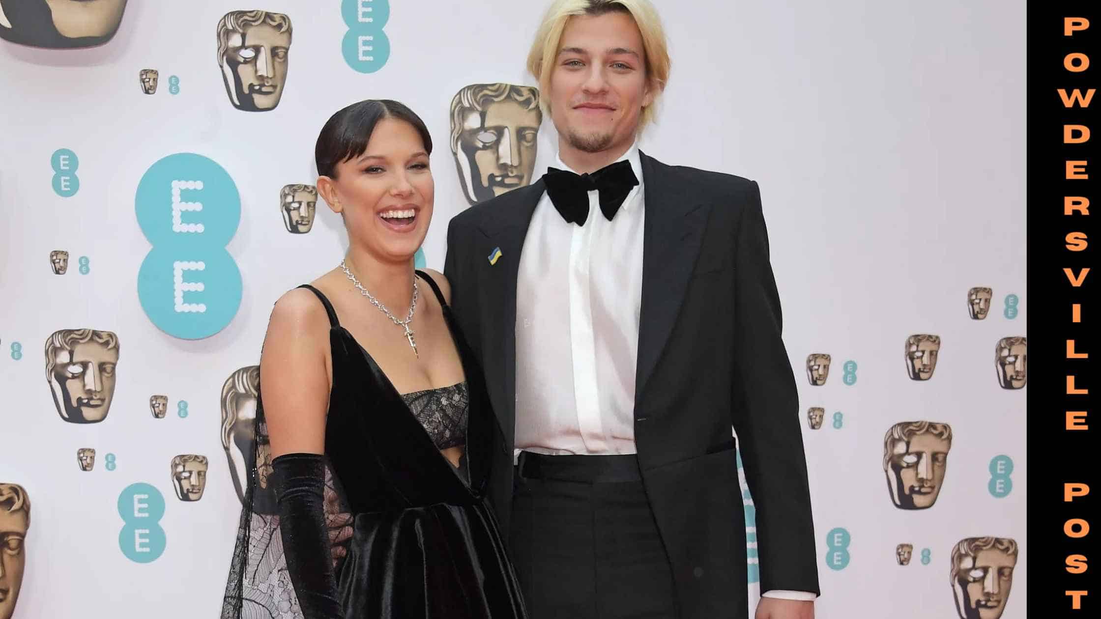 Rumored Couple Millie Bobby Brown And Jake Bongiovi's Debut On BAFTA Red Carpet Looks Stunning
