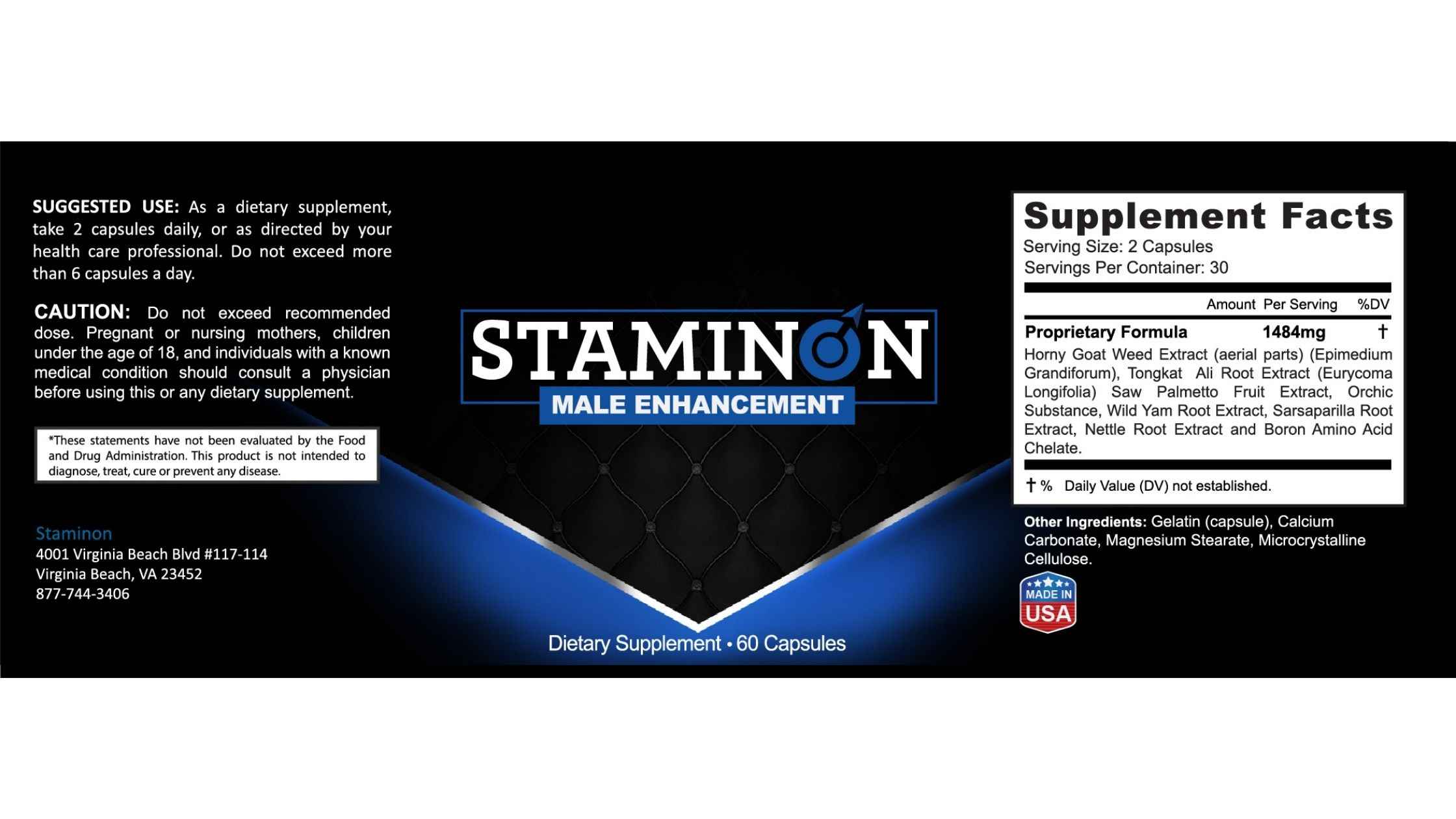 Staminon Male Enhancement Dosage