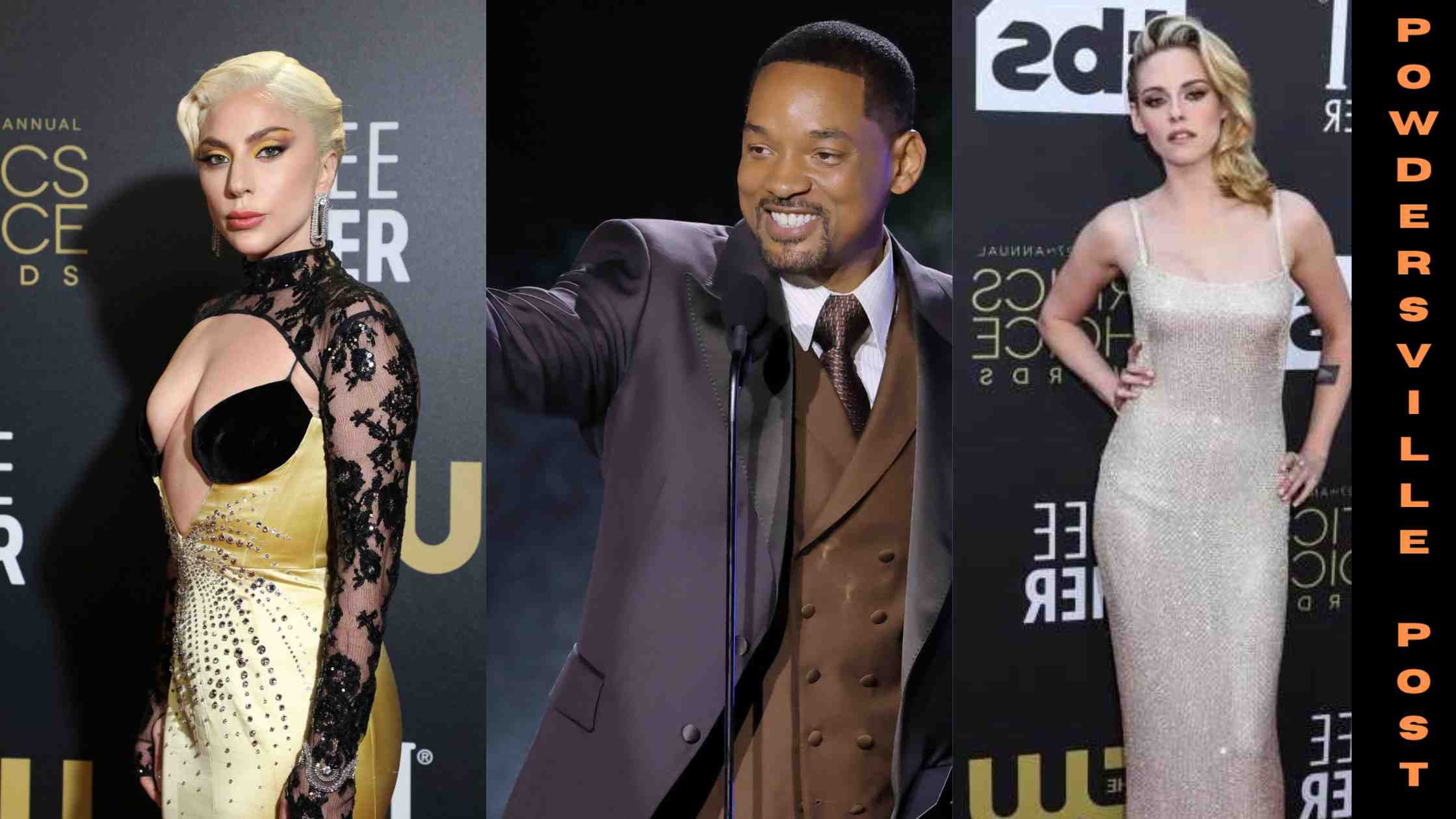 The Red Carpet Entries For The Critics' Choice Awards 2022 Features Will Smith, Lady Gaga, And Kristen Stewart
