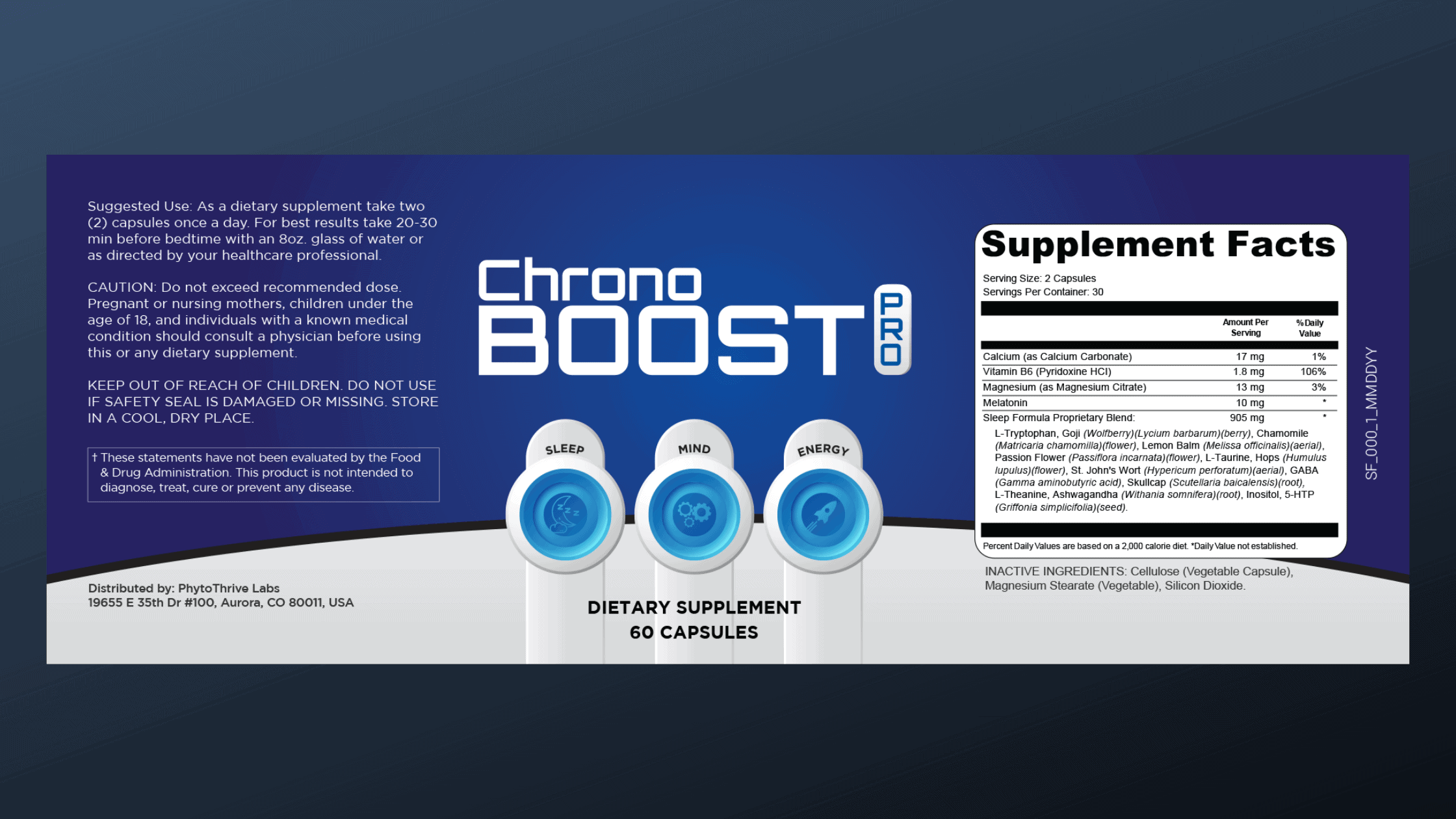 ChronoBoost Dosage