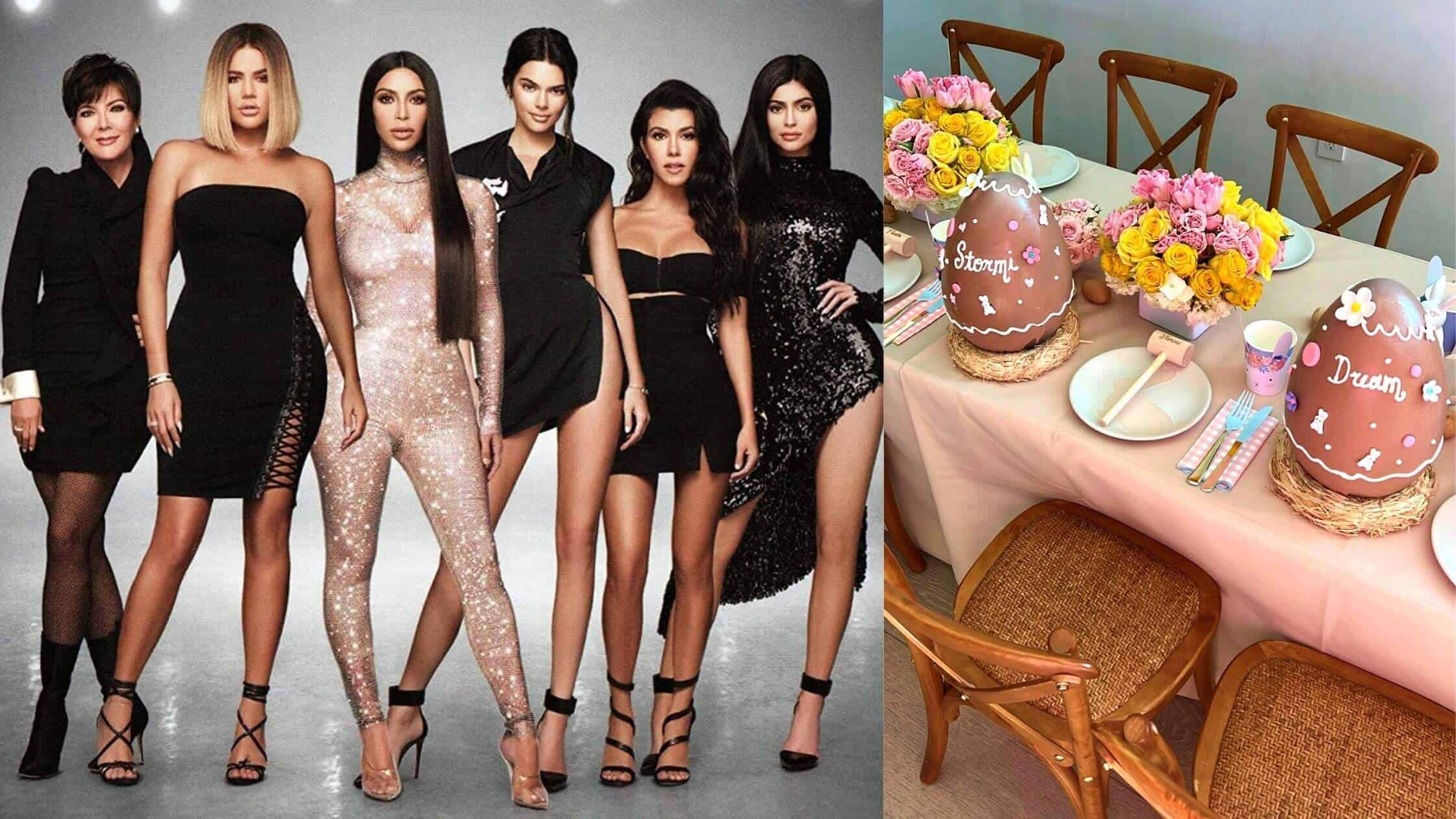 How The Kardashians Are Celebrating Easter Togetherness Easter Baskets Eateries Happy Moments