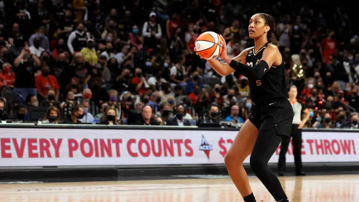 جدیدترین ستاره WNBA A'ja Wilson قبل از مسابقه در پیست خواهد درخشید