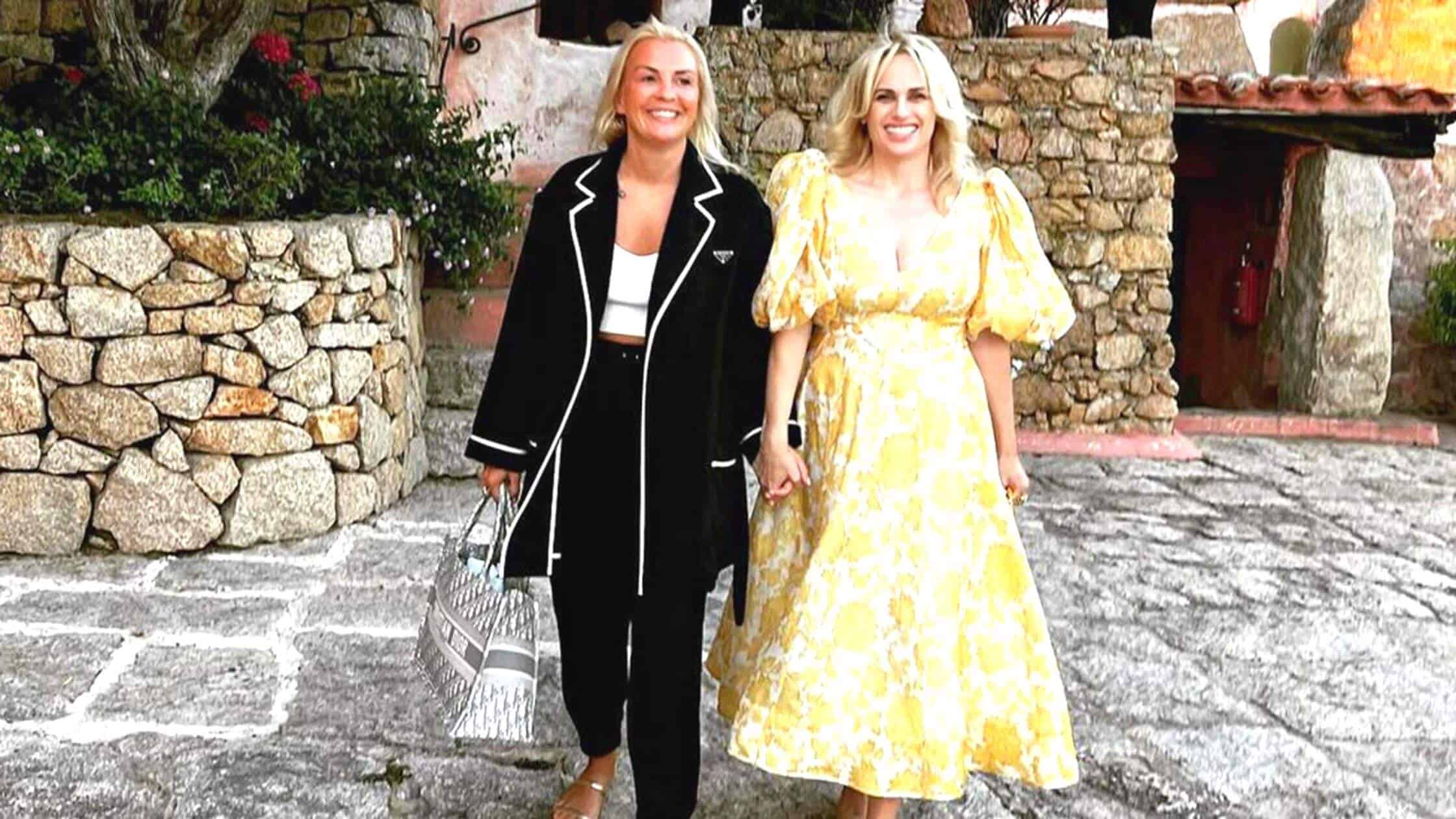 Rebel Wilson, Ramona Agruma Vacay On Italy