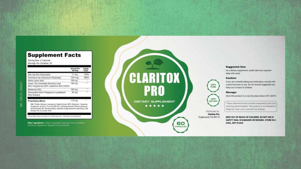 Claritox Pro Reviews - Finally, The Real Results Are Out (2022)!