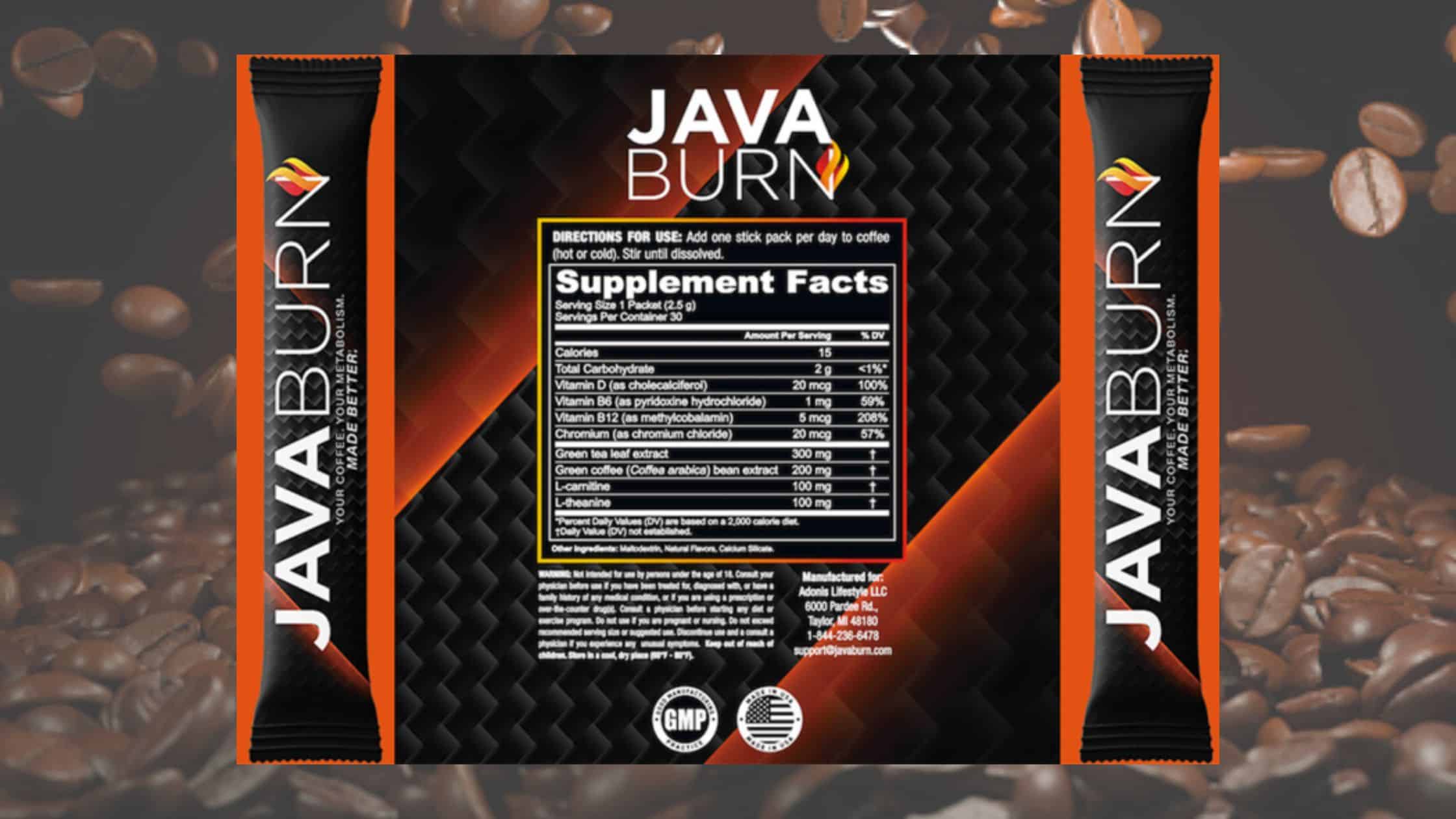 Java Burn Dosage