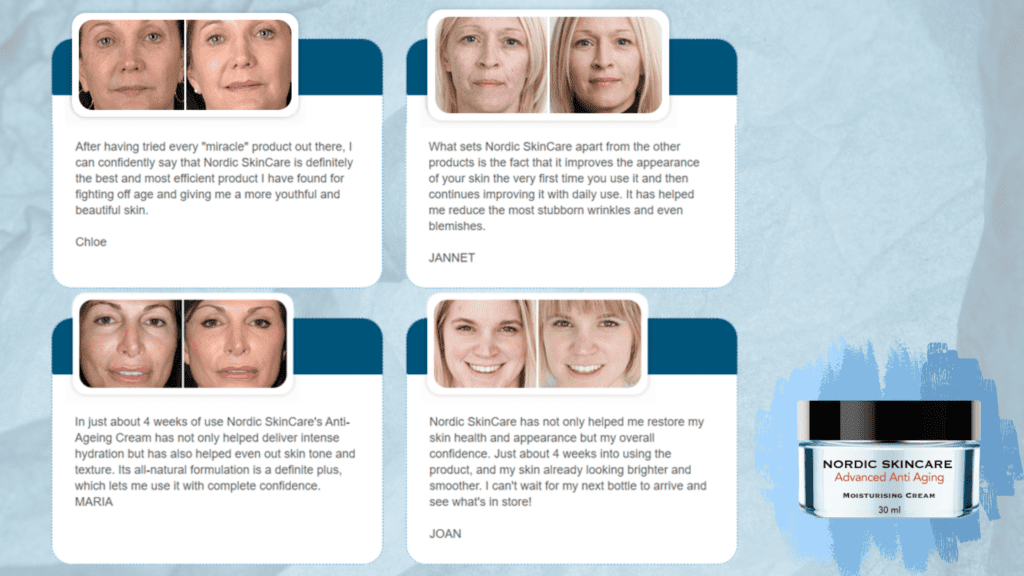 Nordic Skincare Cream Customer Reviews