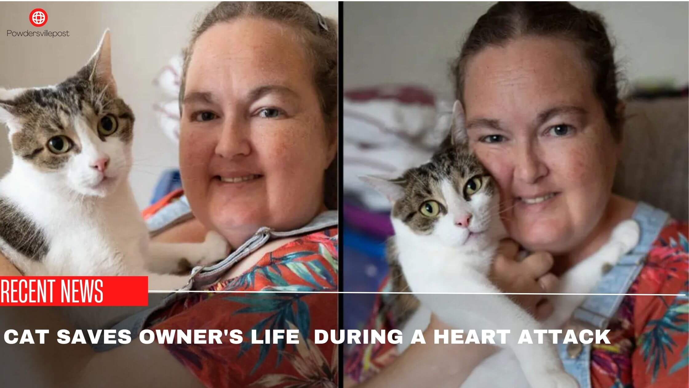 Cat Saves Owner's Life During A Heart Attack.