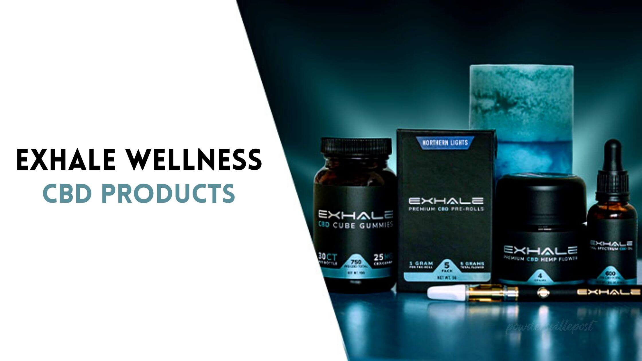 Exhale Wellness CBD Products