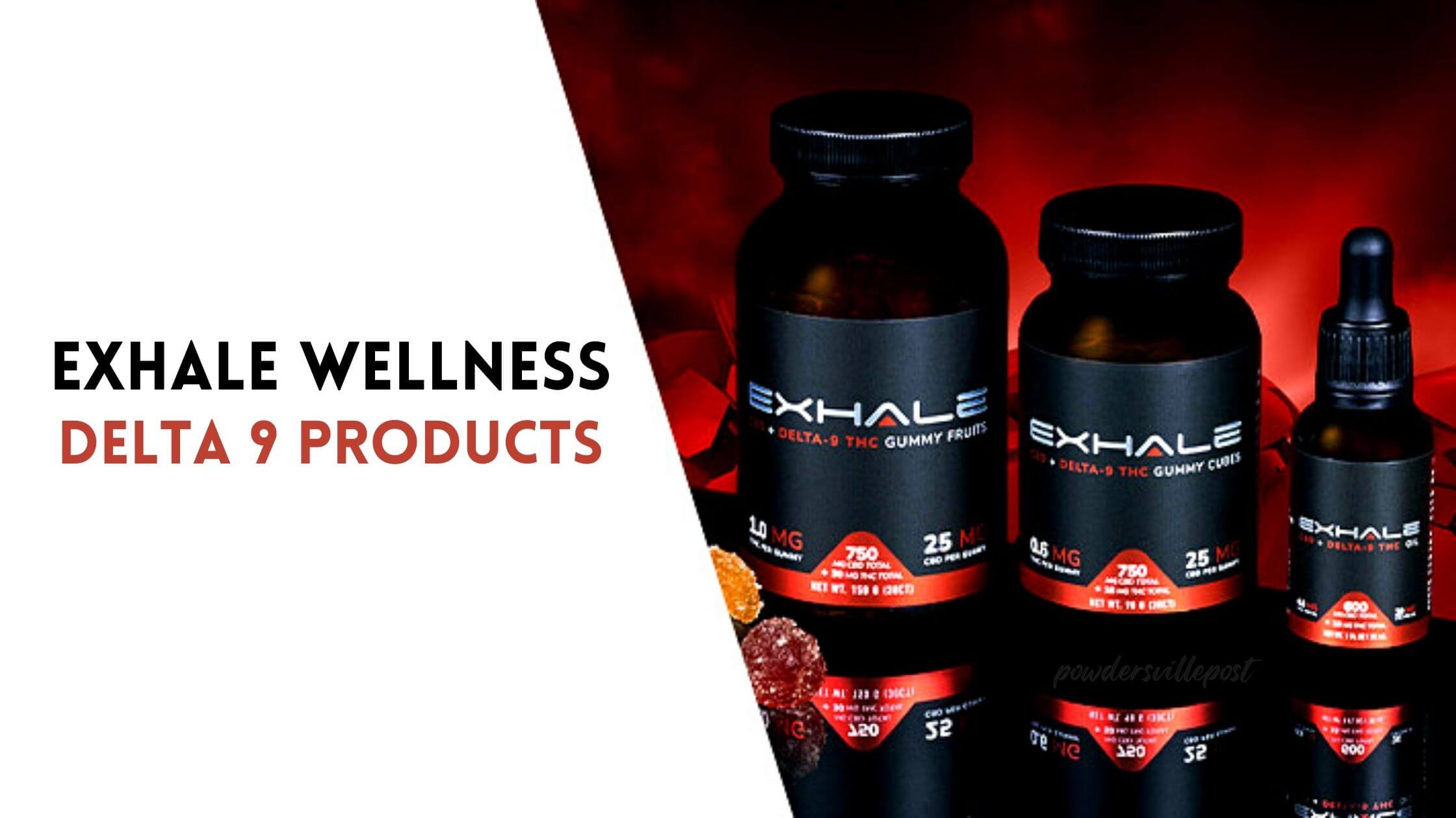 Exhale Wellness Delta 9 Products