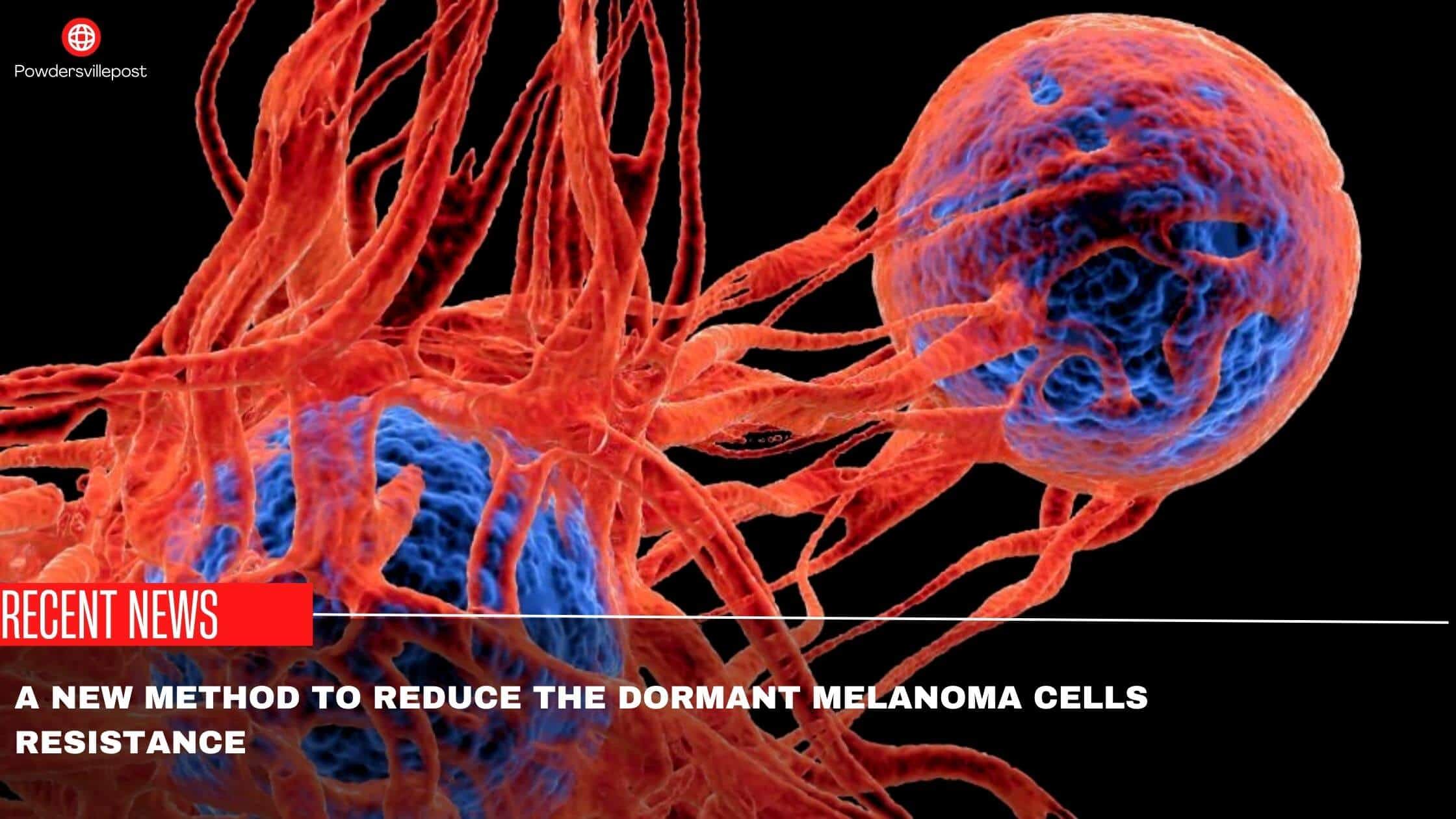A New Method To Reduce The Dormant Melanoma Cells Resistance Recent Findings