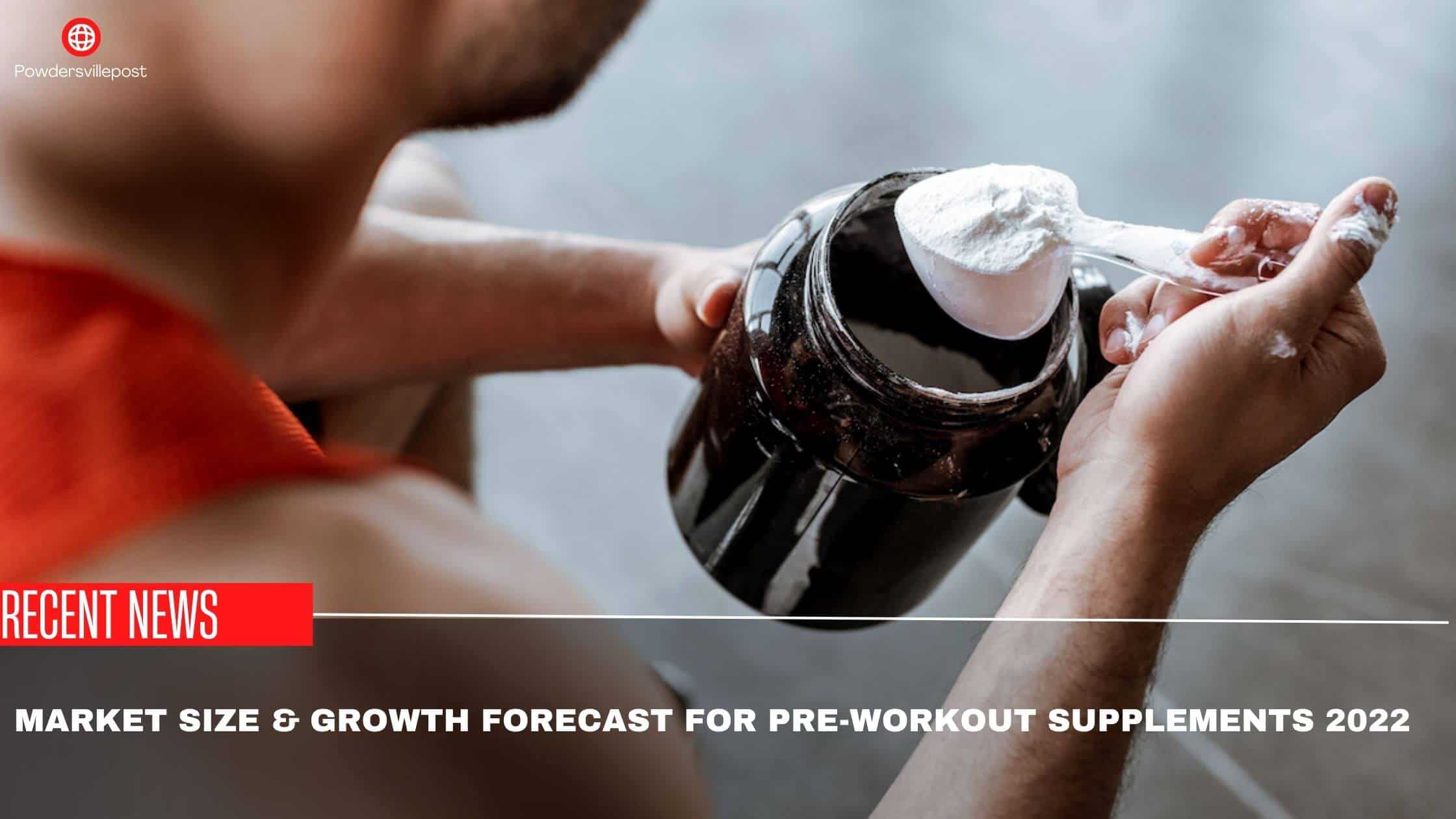 Market Size & Growth Forecast For Pre-Workout Supplements 2022
