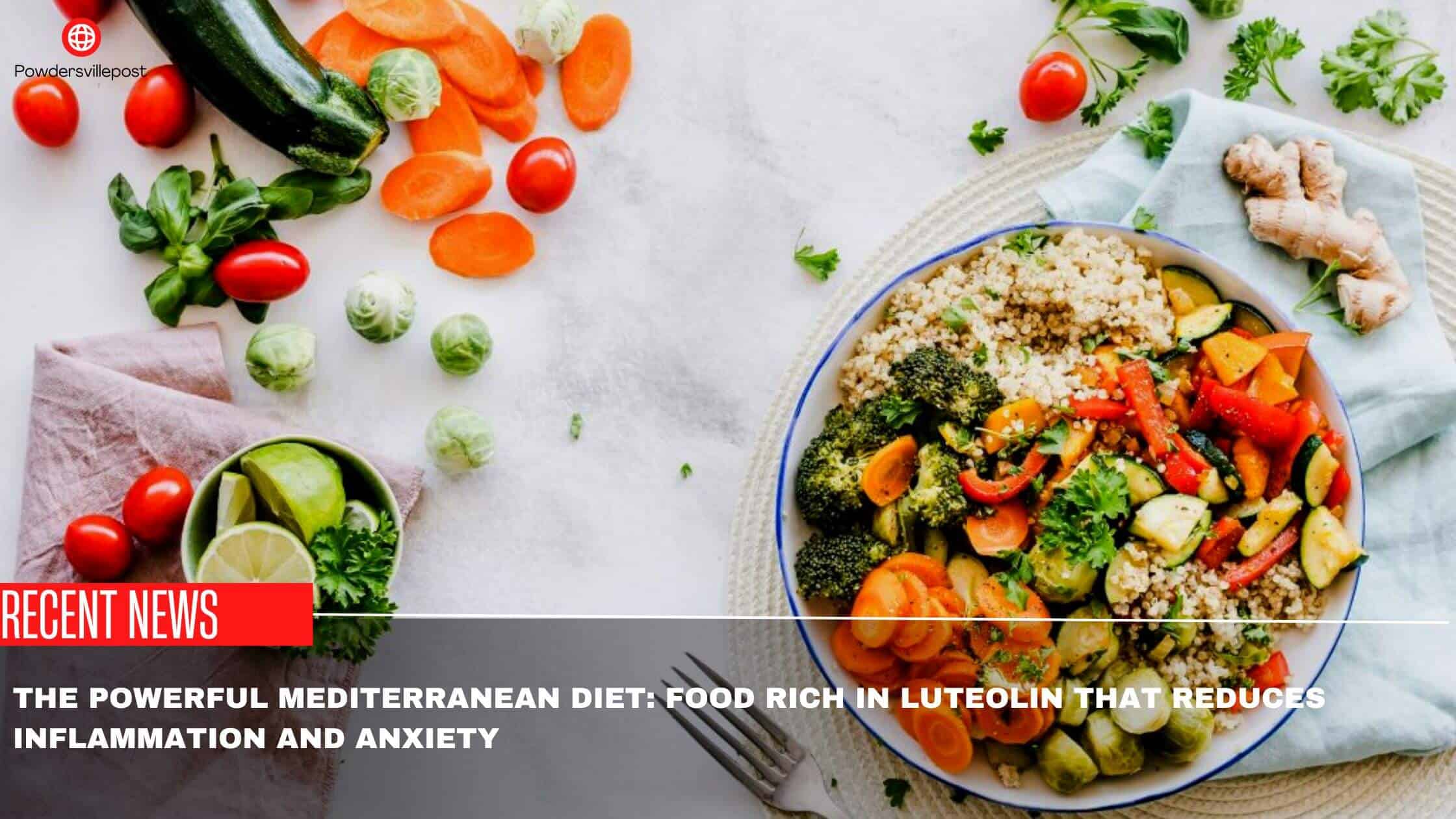 The Powerful Mediterranean Diet Food Rich In Luteolin That Reduces Inflammation And Anxiety