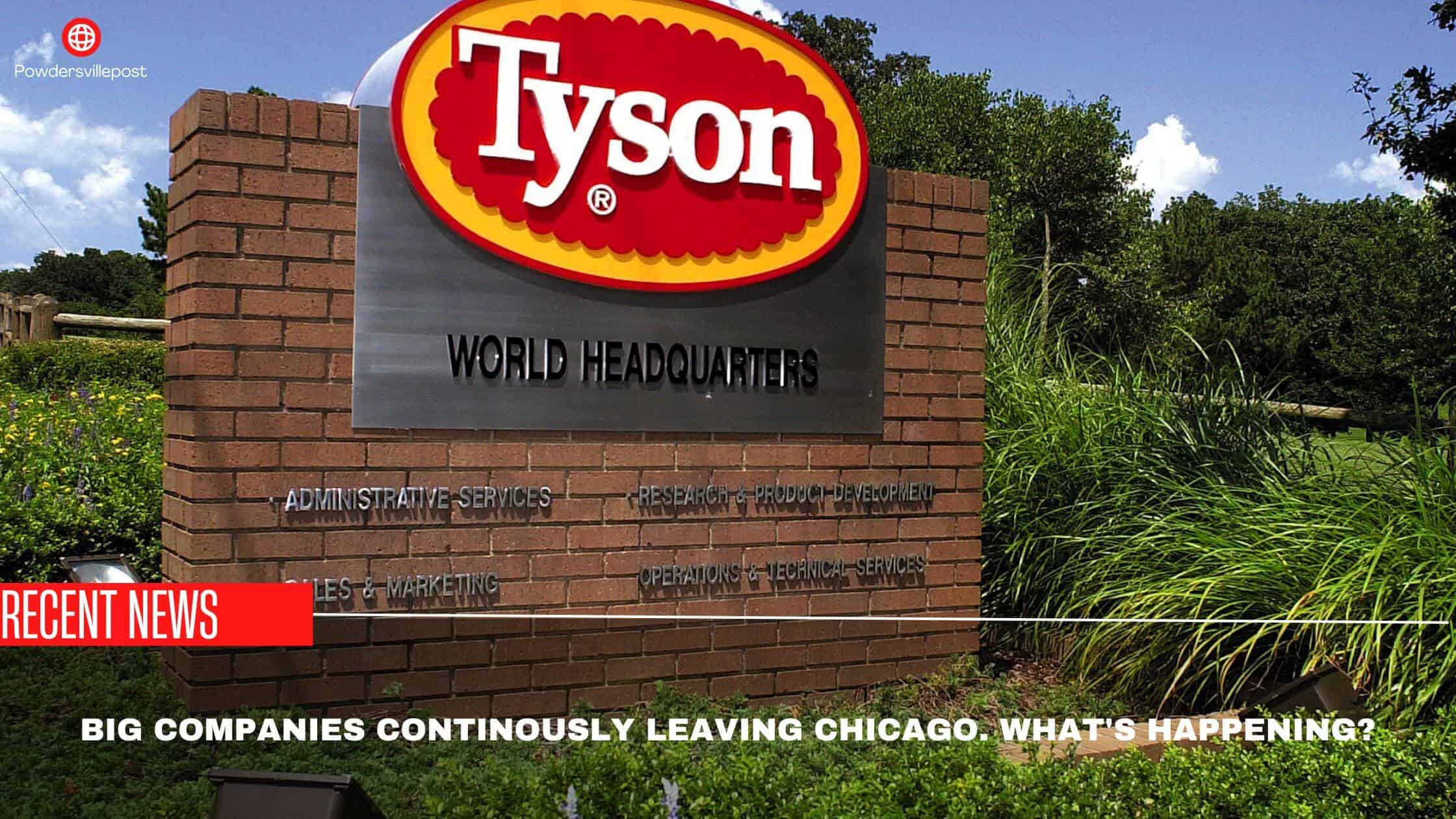 Big Companies Continuously Leaving Chicago. What's Happening