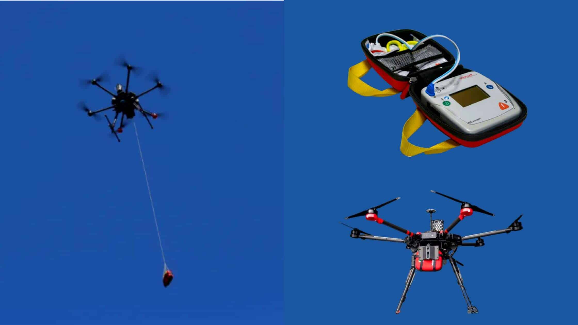 Defibrillators Carried By Drones Might Save Lives In Cardiac Crises