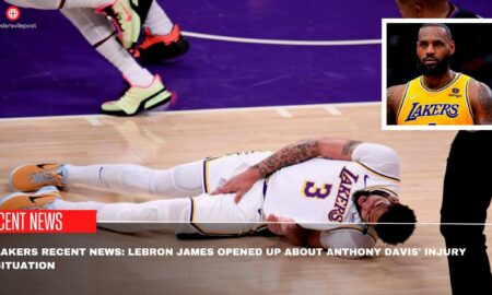 Lakers Recent News Lebron James Opened Up About Anthony Davis' Injury Situation 