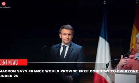 Macron Says France Would Provide Free Condoms To Everyone Under 25