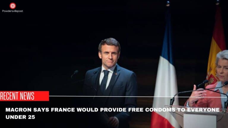 Macron Says France Would Provide Free Condoms To Everyone Under 25