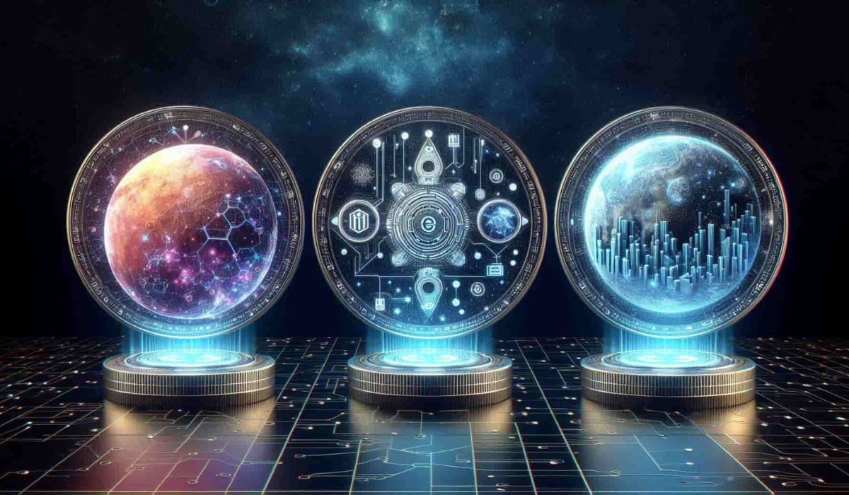 The top three cryptocurrencies have 1000X potential for investment at the moment: Cosmos, Filecoin, and Qubetics ($TICS)